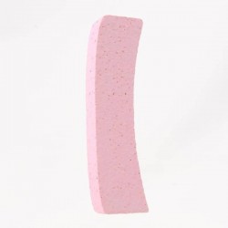 LETTERA POLISTIROLO PASTELLO mm120x90 I ROSA PASTELLO