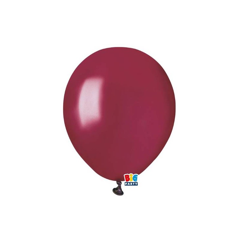 PALLONCINI COLOR 5 12cm VINO 100pz