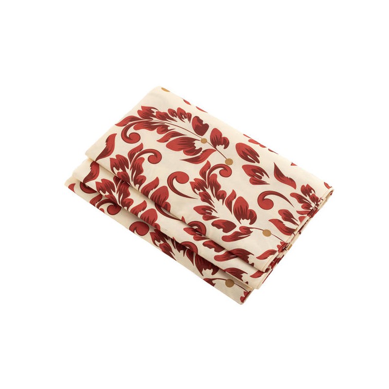 TOVAGLIA AIRLAID 140x240cm DECORATA ROSSA