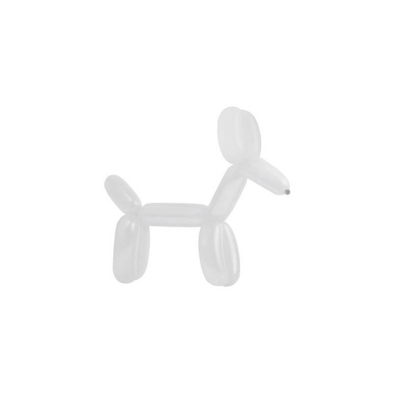 PALLONCINI MODELLABILI 115cm FROSTY BIANCO 100pz