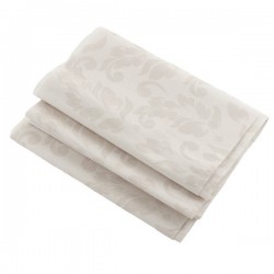 TOVAGLIA AIRLAID 140x240cm DECORATA BIANCA