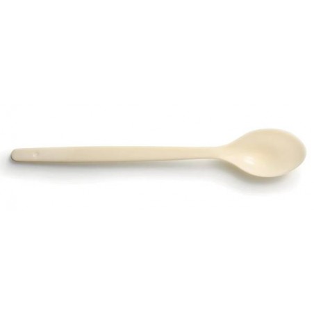 CUCCHIAI GRANITA 18cm BIO COMPOSTABILI PLA 1kg (250pz) CREMA