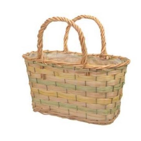 CESTO NATURALE RETTANGOLARE  32x18x20cm