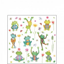 TOVAGLIOLI 25x25 HAPPY FROG 20pz