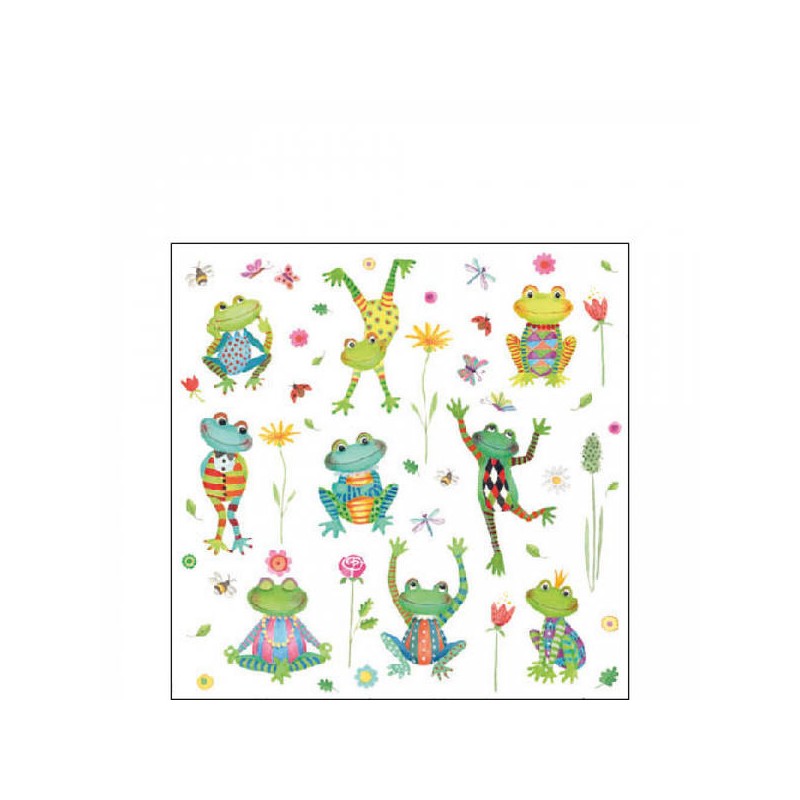 TOVAGLIOLI 25x25 HAPPY FROG 20pz