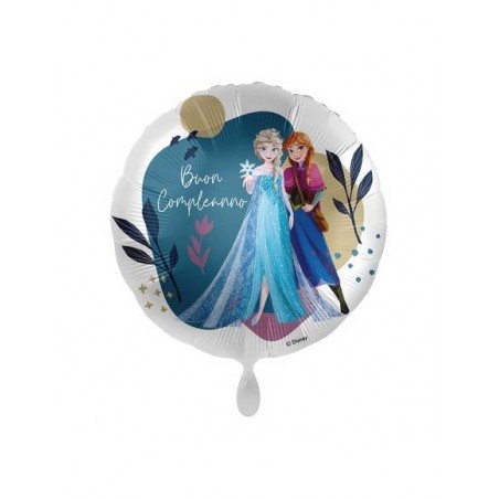 PALLONE MYLAR FROZEN BIRTHDAY 42cm