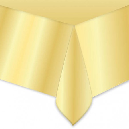 TOVAGLIA PVC 137x274cm ORO METAL