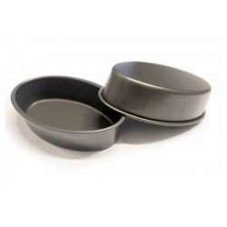 FORMINA PASTICCIOTTO LISCIA OVALE A/ADERENTE 10x6cm 6pz