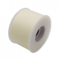 TULLE ROTOLO cm5x50mt AVORIO BIG