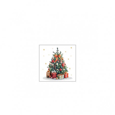TOVAGLIOLI 25x25cm CHRISTMAS TREE 20pz