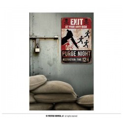 CARTELLO 24x36cm KILLING DAY