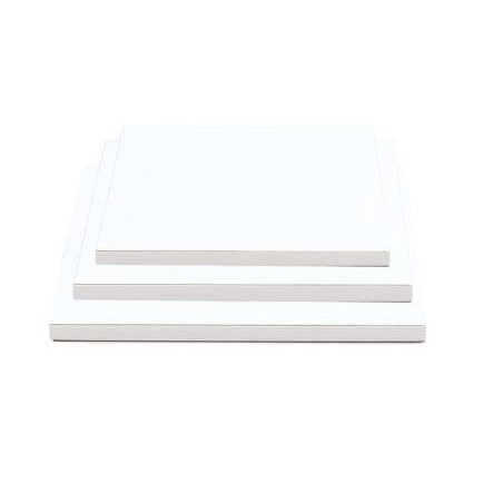 SOTTOTORTA CAKE BOARD QUADRATO 20x20x1,2cm BIANCO