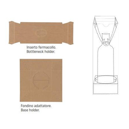 INSERTO SCATOLA SICURA + FERMACOLLO 10pz