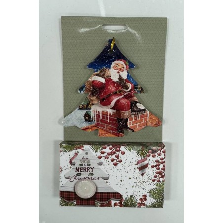 PORTA T-LIGHT ALBERO DI NATALE + 6 T-LIGHT