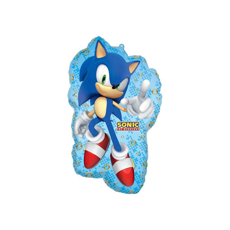 PALLONE MYLAR SUPER SHAPE SONIC 87cm
