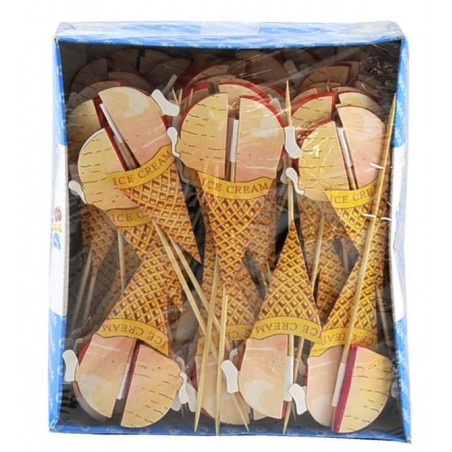 FRILL PICKS GELATO 1000pz