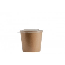 COPPETTA TONDA IN BAMBOO PAPER+PE ø14x11h 1100ml 50pz