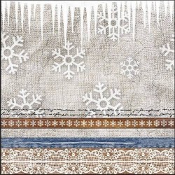 TOVAGLIA SPUNLACE EFFETTO TESSUTO 140x240cm BLU DENIM GIVI