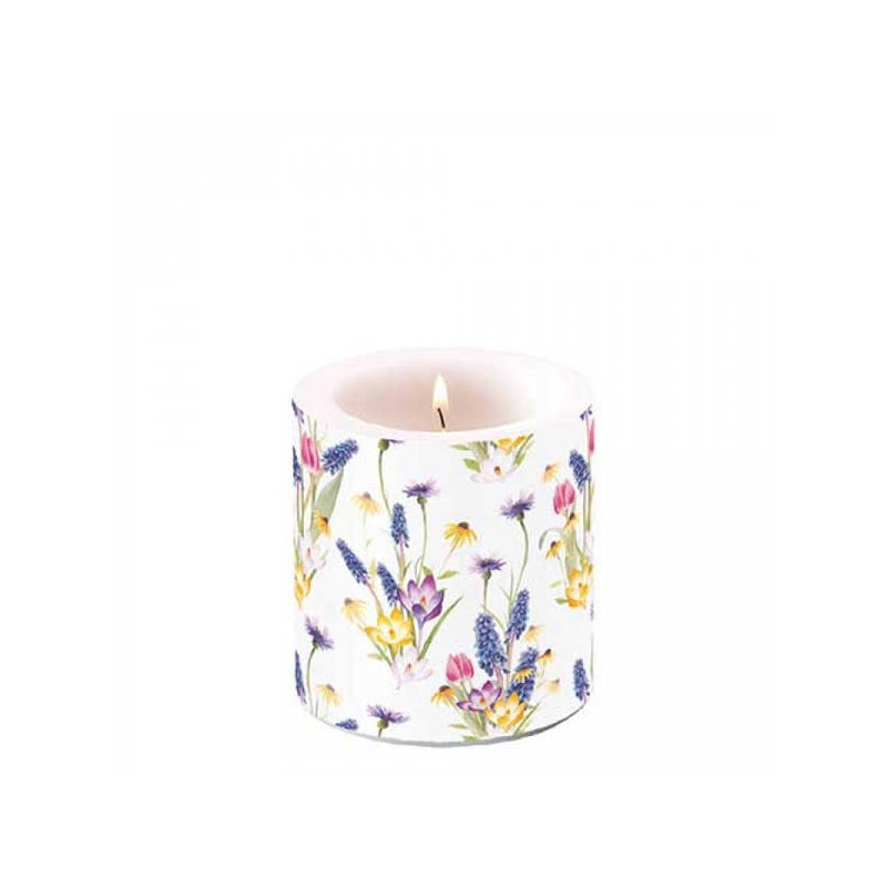 CANDELA SMALL HELLO SPRING ø7,5x9cm