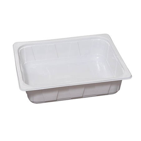 VASCHETTE BIANCHE PP GN180 5050CC 322,5x262,5x80mm CUKI 46pz