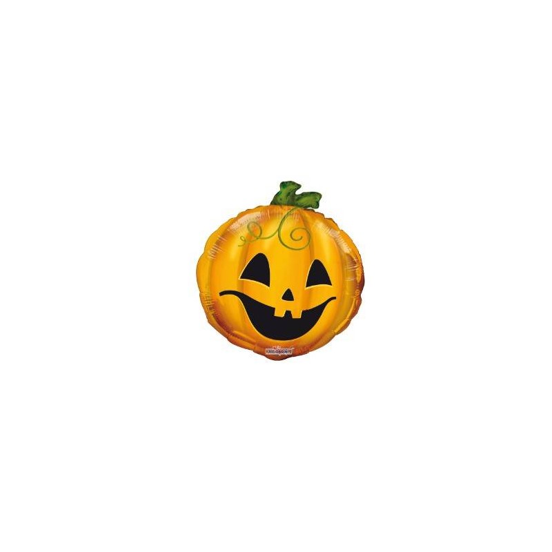 PALLONE MYLAR ZUCCA HALLOWEEN TONDO 18