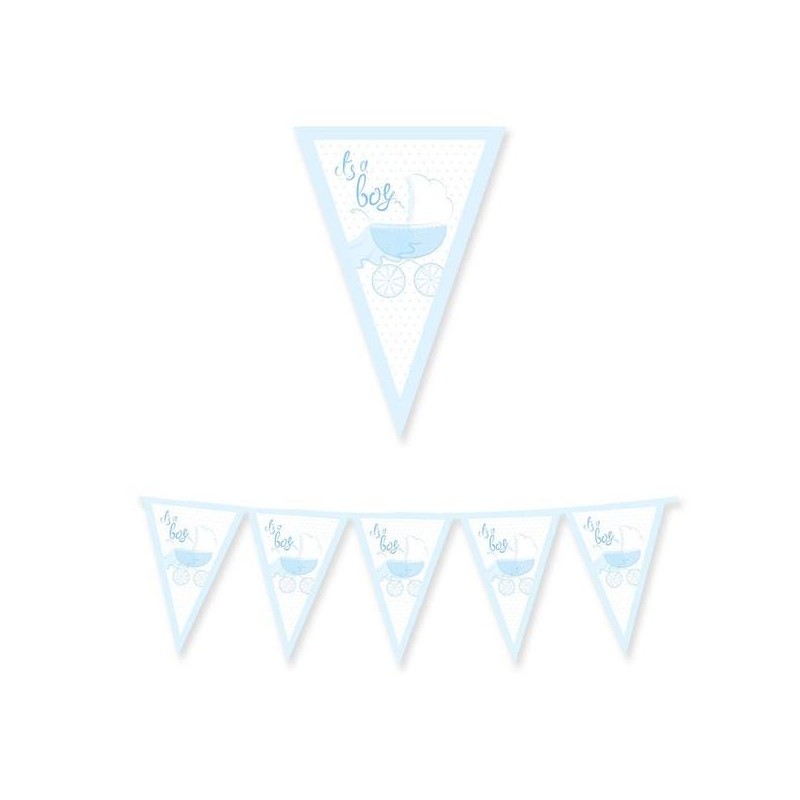 FESTONE BANDIERINE IT'S A BOY 30x300cm