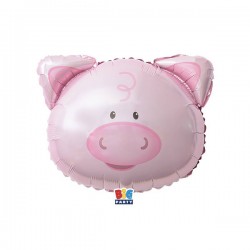 PALLONE MYLAR MAIALE 46x44cm