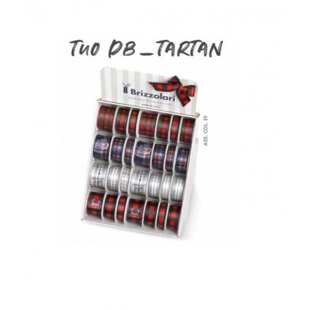 NASTRI ROCCHETTO TUO DB ASS.TO TARTAN