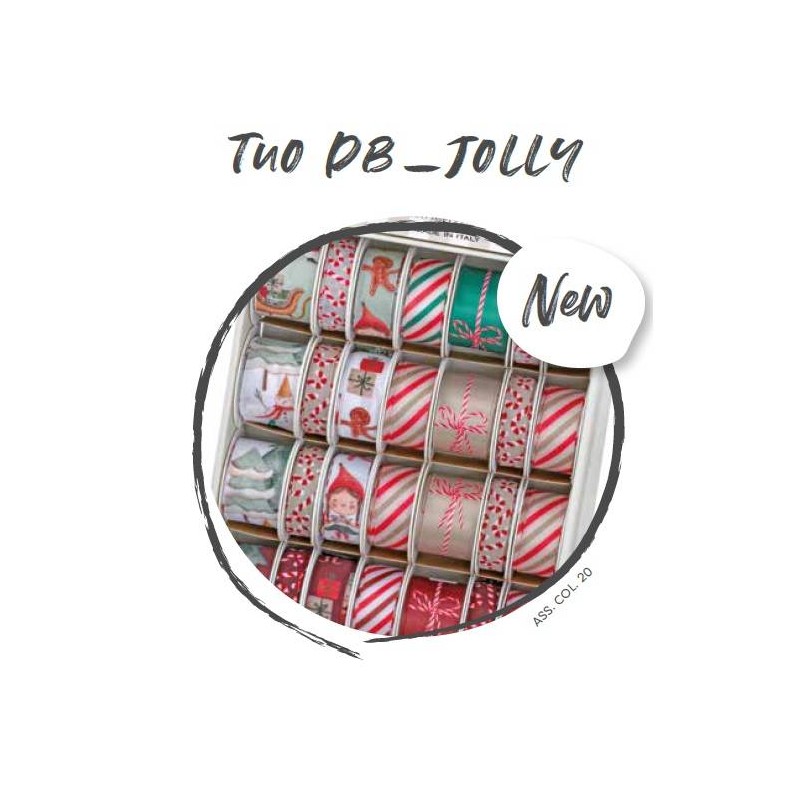 NASTRI ROCCHETTO TUO DB ASS.TO JOLLY CHRISTMAS