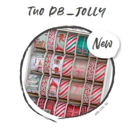 NASTRI ROCCHETTO TUO DB ASS.TO JOLLY CHRISTMAS