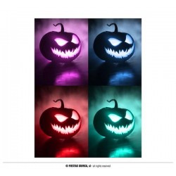 LUCE MULTICOLORE PER ZUCCA 6,6cm