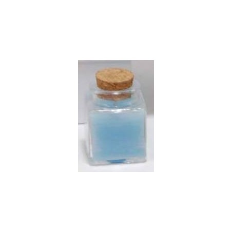 VASETTO 5x5 C/CANDELA PROF. CELESTE