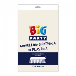 GONNA TAVOLO AVORIO TABLESKIRT 73x426cm