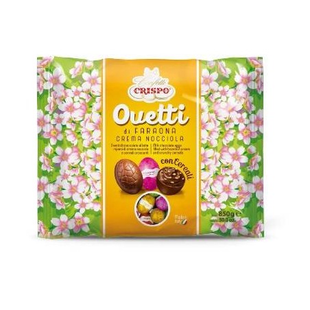 OVETTI DI FARAONA CREMA NOCCIOLA 850gr