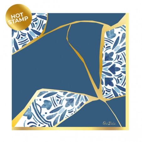 TOVAGLIOLI 33x33 KINTSUGI BLU 3V 16pz