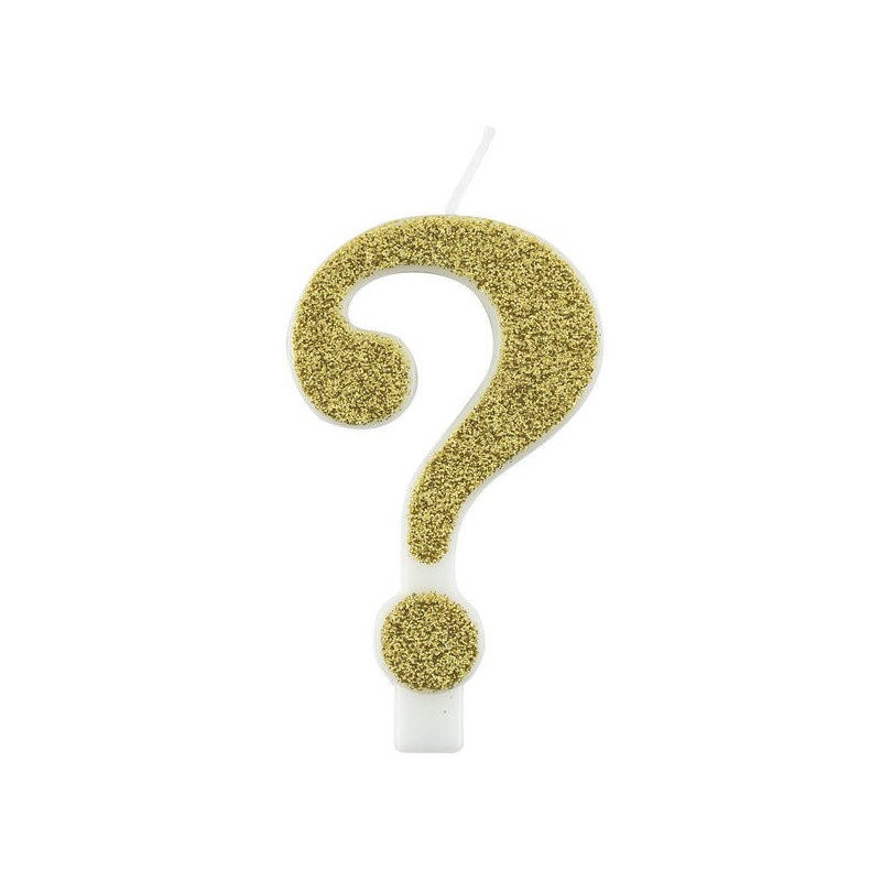 CANDELINA ? GLITTER ORO 9,5cm