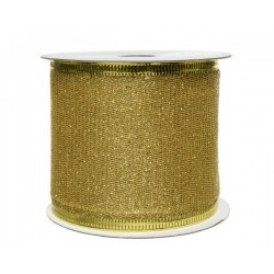NASTRO GLITTERATO cm6,5x2,7mt ORO