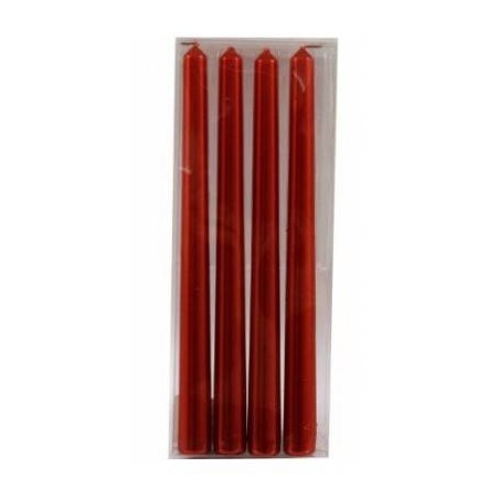 CANDELA STELO ROSSO 4pz