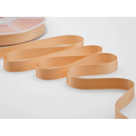 NASTRO DOPPIO RASO mm16x50mt COL.127 ARANCIO ALBICOCCA