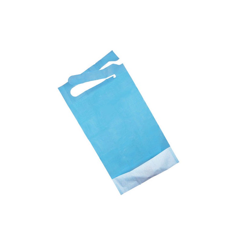 Mr.Care - BAVAGLIO PE+CARTA gr.22 C/TASCA 37x68cm 100pz