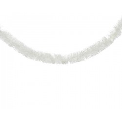 GHIRLANDA IN PVC H.270cm BIANCO INVERNO