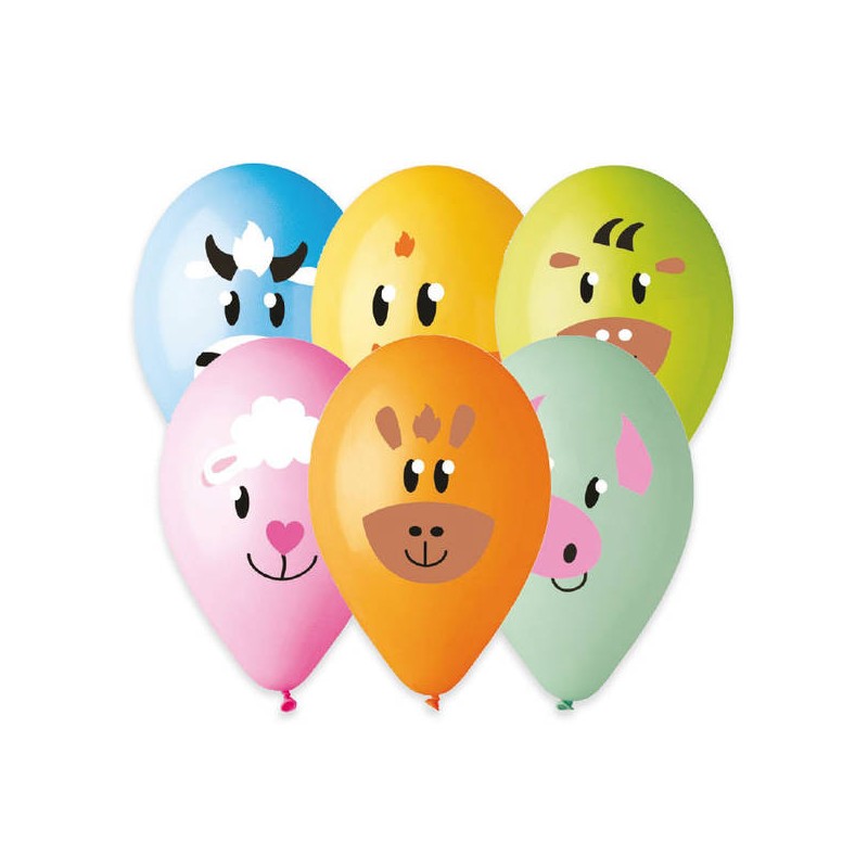 PALLONCINI LATTICE ALL AROUND 12'' FATTORIA 50pz