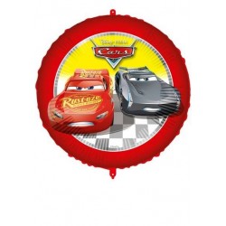 PALLONE MYLAR TONDO 18 45cm CARS