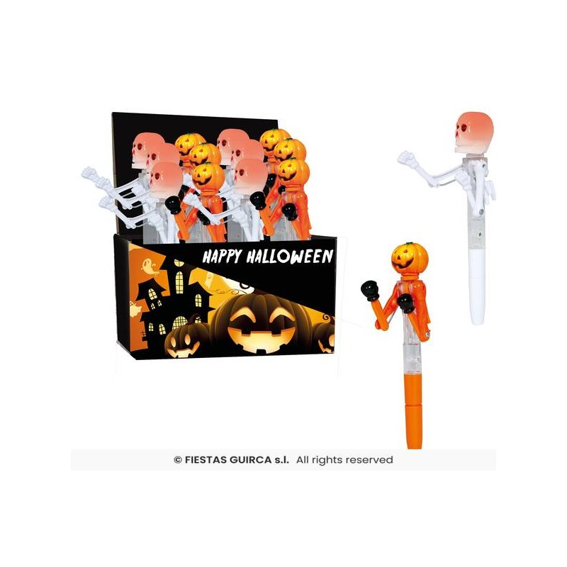 BIRO STILOGRAFICA HALLOWEEN C/LUCE 1pz