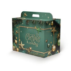 SCATOLA REGALO C/MANIGLIA LINEA 400 43x26x34cm STARLIGHT