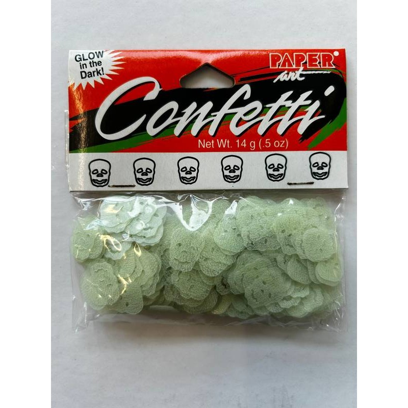 CONFETTI GLOW IN THE DARK TESCHIO