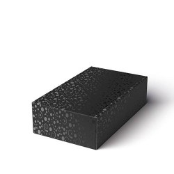 CANTINETTA 2 BOTTIGLIE 20x33,5x9cm SPOT NERO