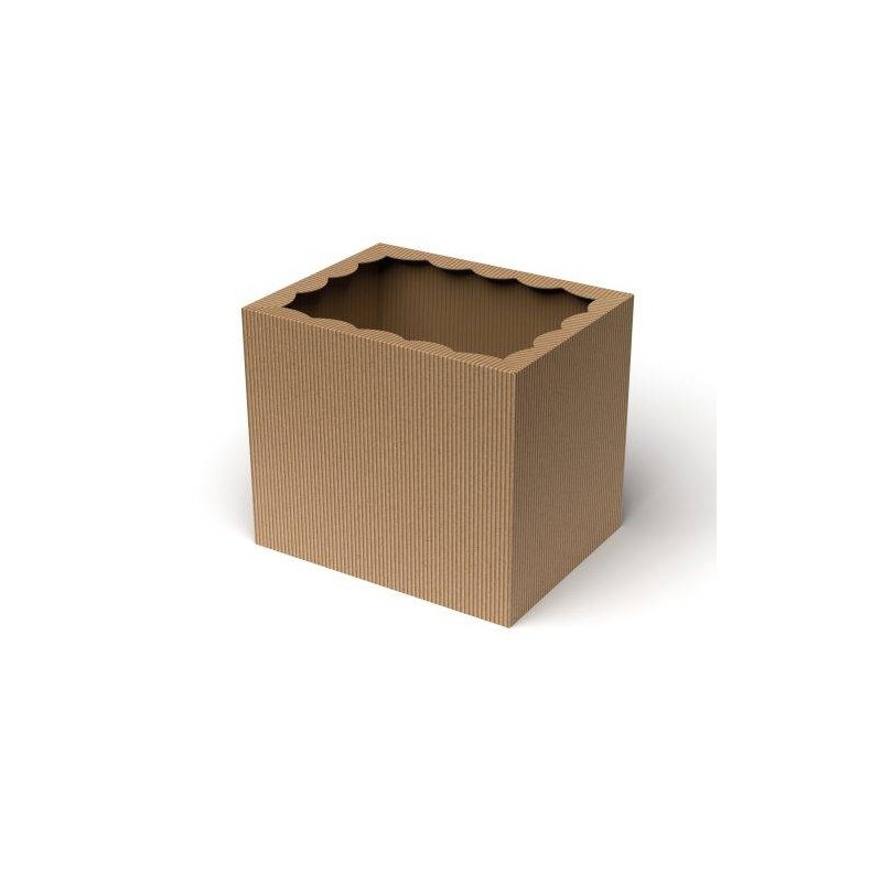 FONDO SCATOLA 1200 38,5x30x33cm ONDA AVANA PORTATA 10kg