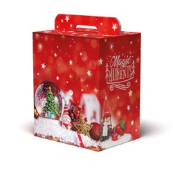 SCATOLA REGALO C/MANIGLIA LINEA 90 28x20,5x34cm MAGIC MOMENT