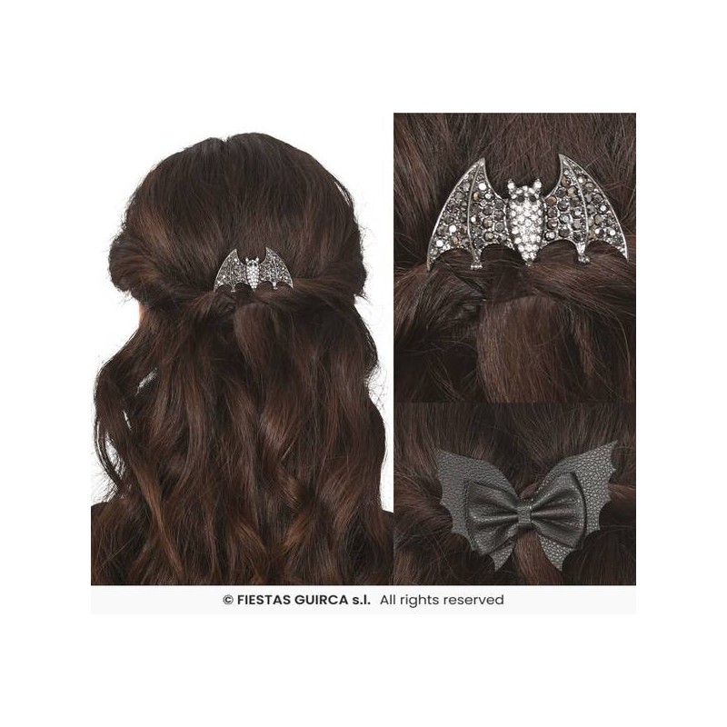 MOLLETTA CAPELLI PIPISTRELLO 2pz